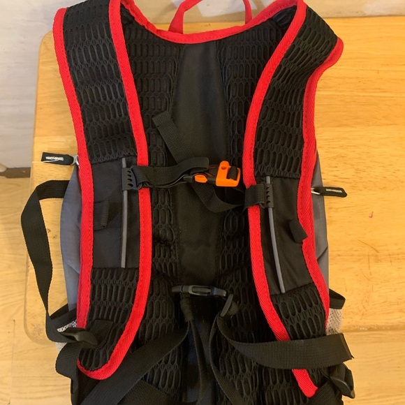 Crane Sports Authentic Walking/Hiking Backpack, Gray and Red NWOT - Picture 13 of 15